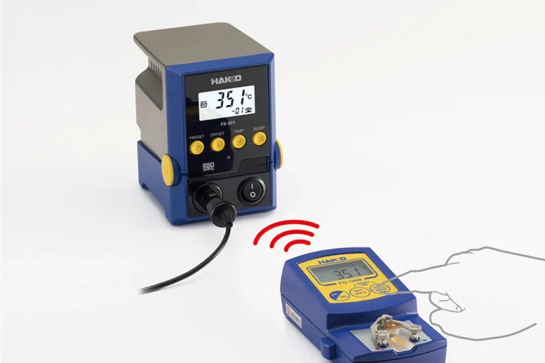 Infrarot Kommunikation mit dem Hakko Lötspitzenthermometer FX-971